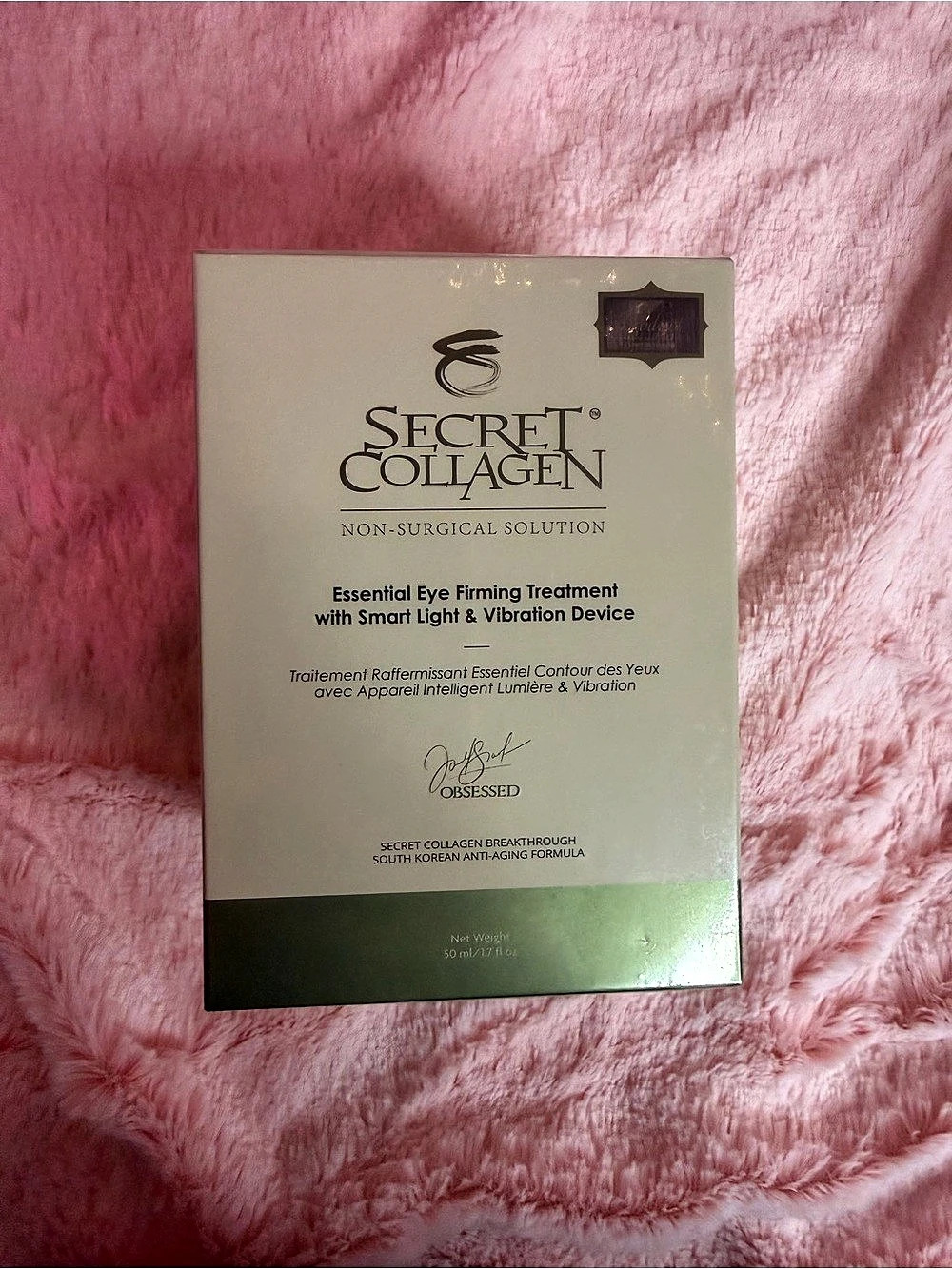 Secret Collagen Essential Eye Firming Treatment with Smart Light & Vibration